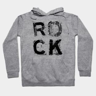 rock grunge logo Hoodie